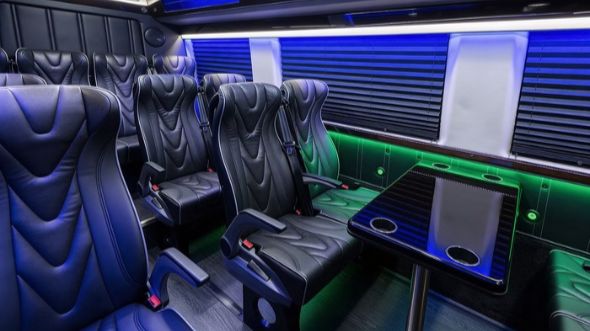 20 passenger sprinter van interior gresham