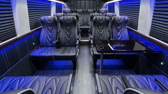 20 passenger sprinter van interior portland