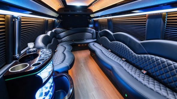 portland sprinter limousine interior