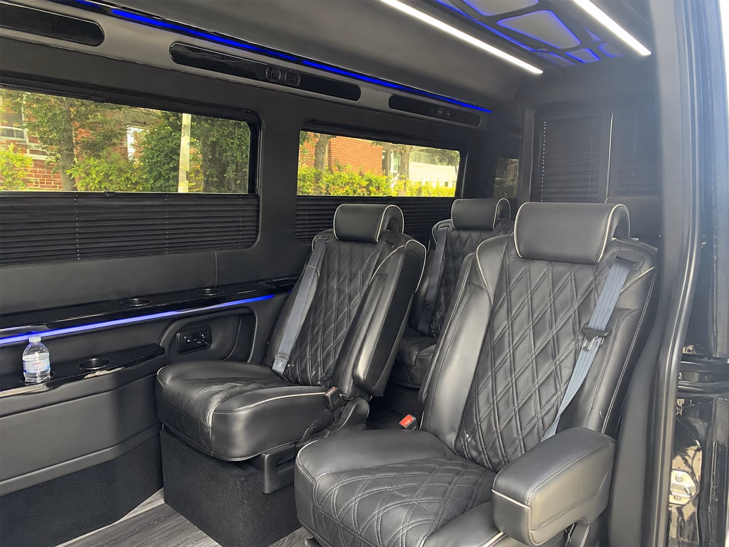 portland 12 passenger sprinter van inside