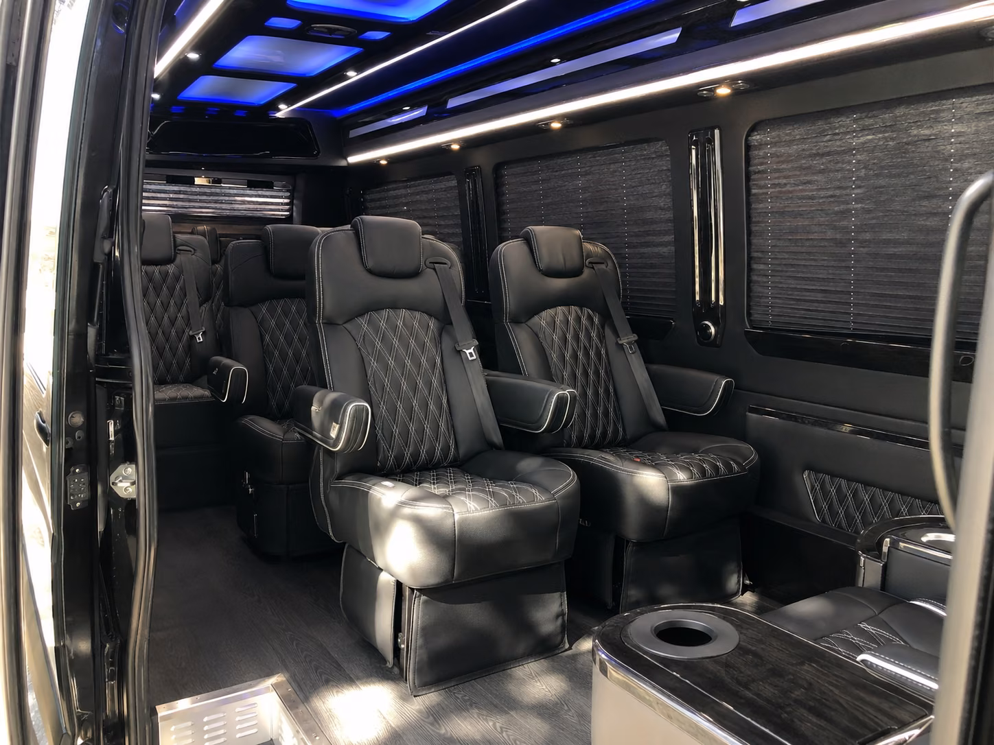 portland 15 passenger sprinter van interior