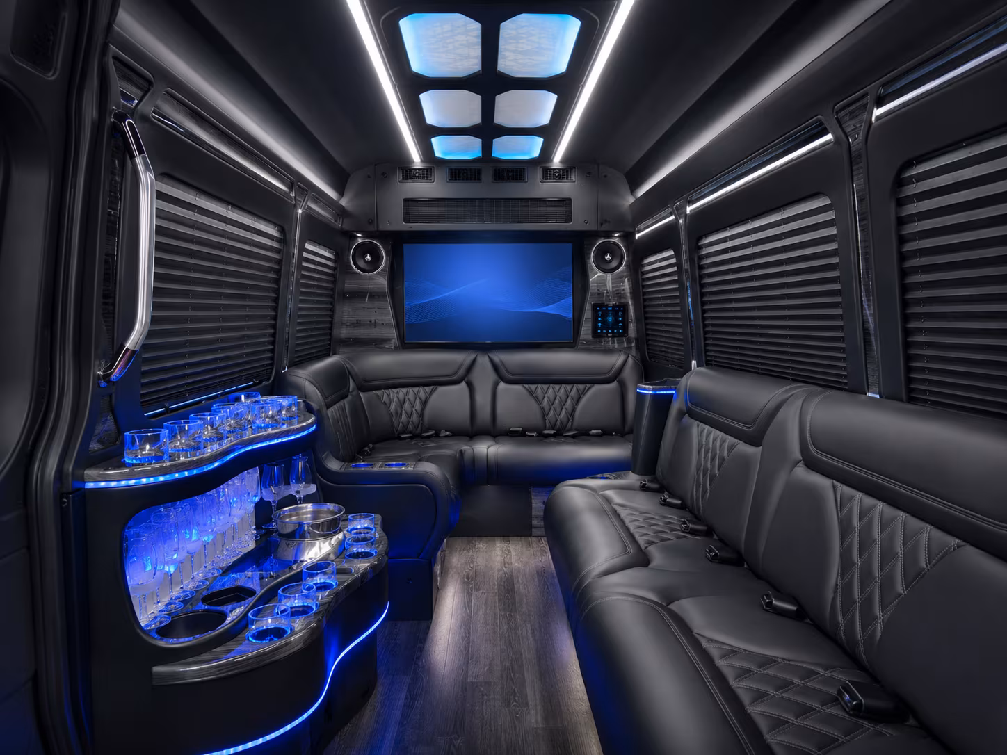 portland sprinter limousine interior