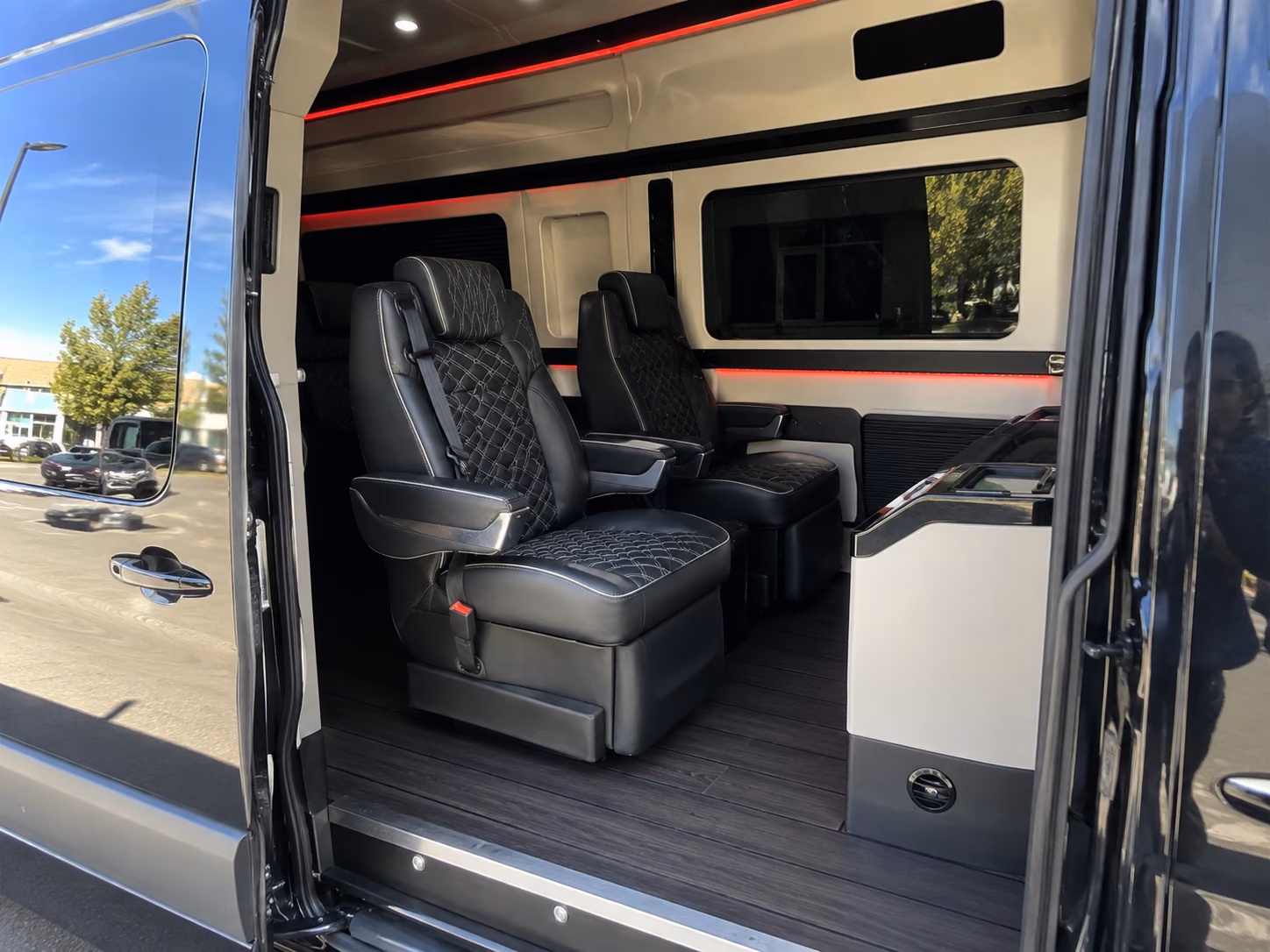 portland sprinter van booking step 1